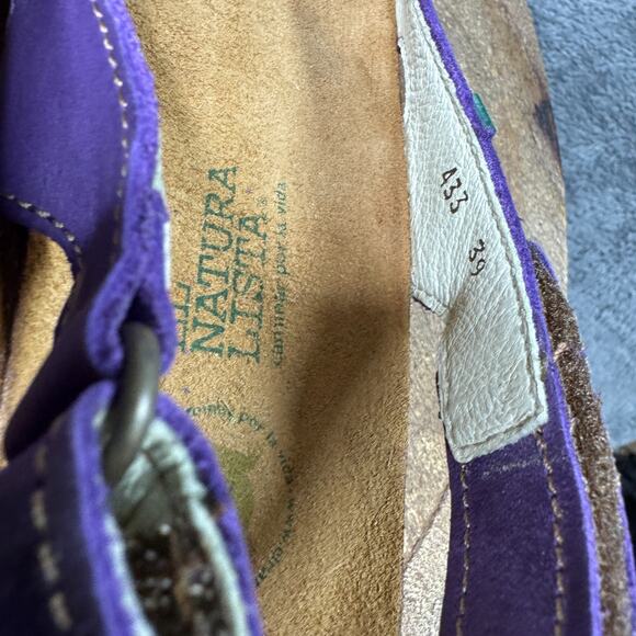 El Naturalista Womens Wakataua N433-Z Slingback Sandals Lila EU 39 US 8.5 - Picture 8 of 8